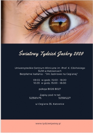 Światowy Tydzień Jaskry 2020