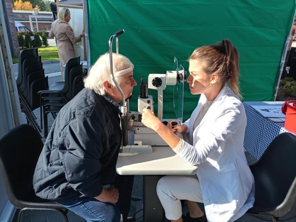 Badania Zaćmy podczas Zabrzańskiego Dnia Seniora