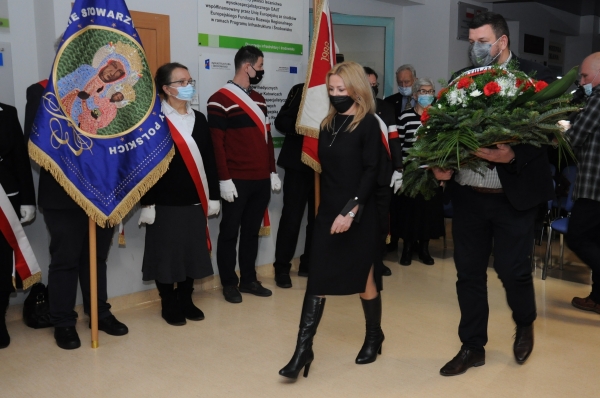 40 rocznica pacyfikacji kopalni "Wujek". Oddano hołd pracownikom słuzby zdrowia ratującym rannych górników.